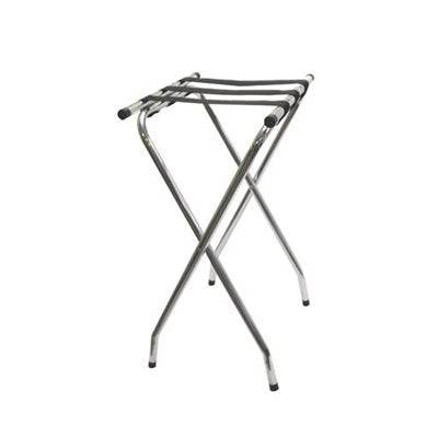 CHROME–PLATED STEEL TRAY STAND