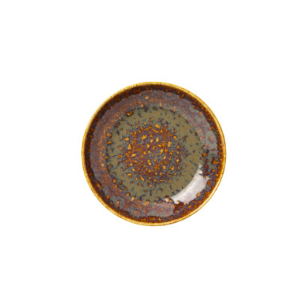 BOL COUPEL 11 1/2 IN VESUVIUS AMBER