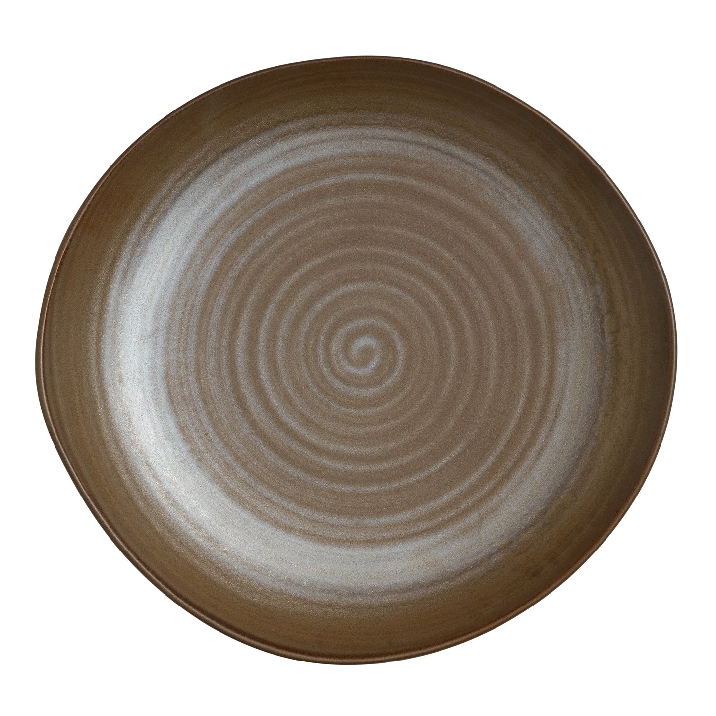 PLATE 11 1/4 IN PATINA BRONZE