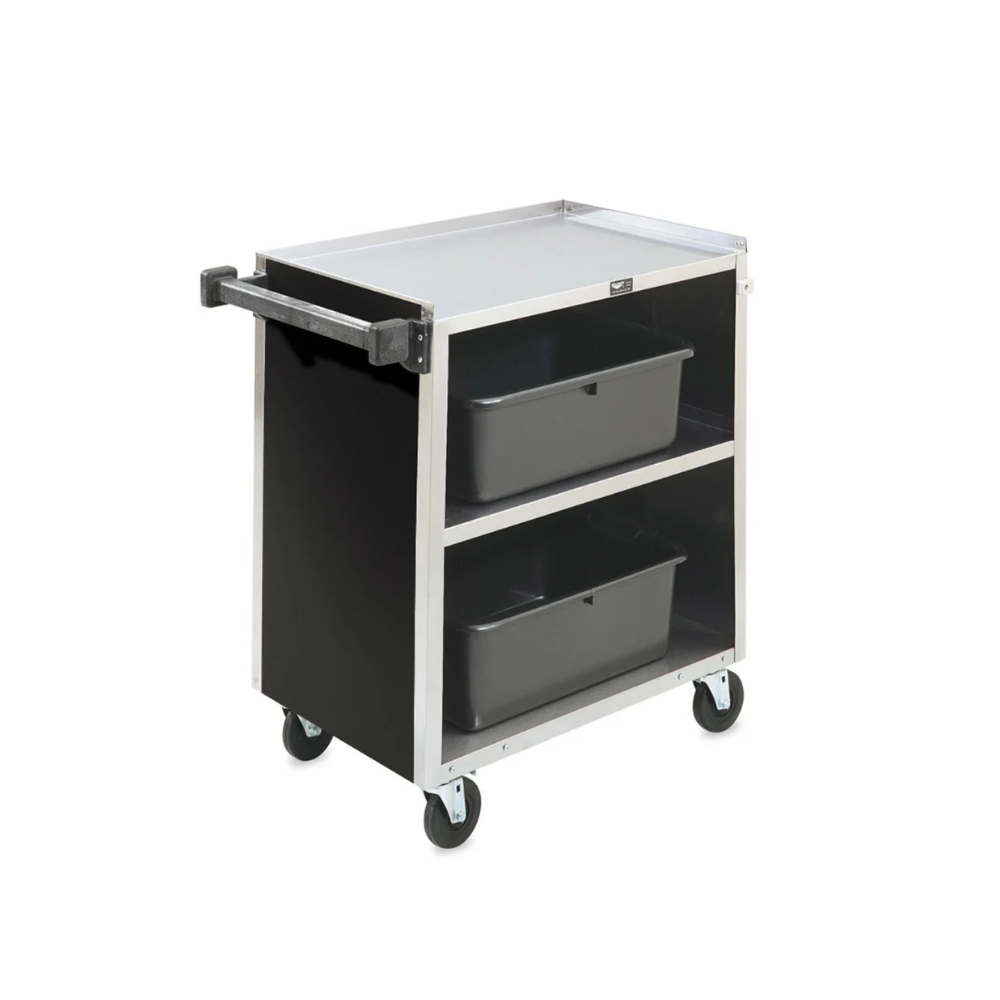 CHARIOT EN ACIER INOX 3 COTE FERME