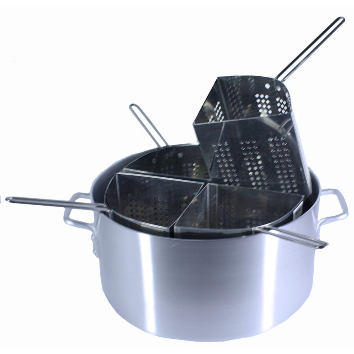 PASTA COOKER ALUMINIUM 20L WITH 4 S/S INSERT