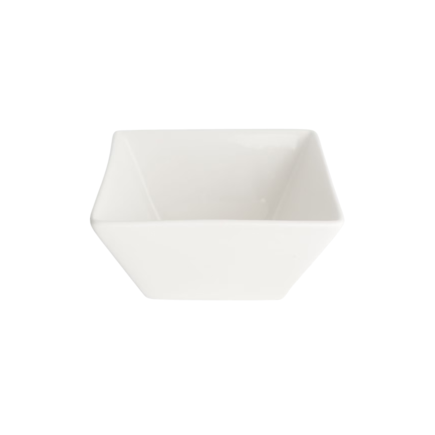 KORIN DURABLE WHITE SQUARE BOWL 4"L X 4"W X 2"H – 10 OZ