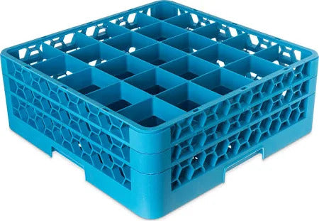 GLASS RACK 25 COMPARTMENT XXX–TALL FOR CAGE