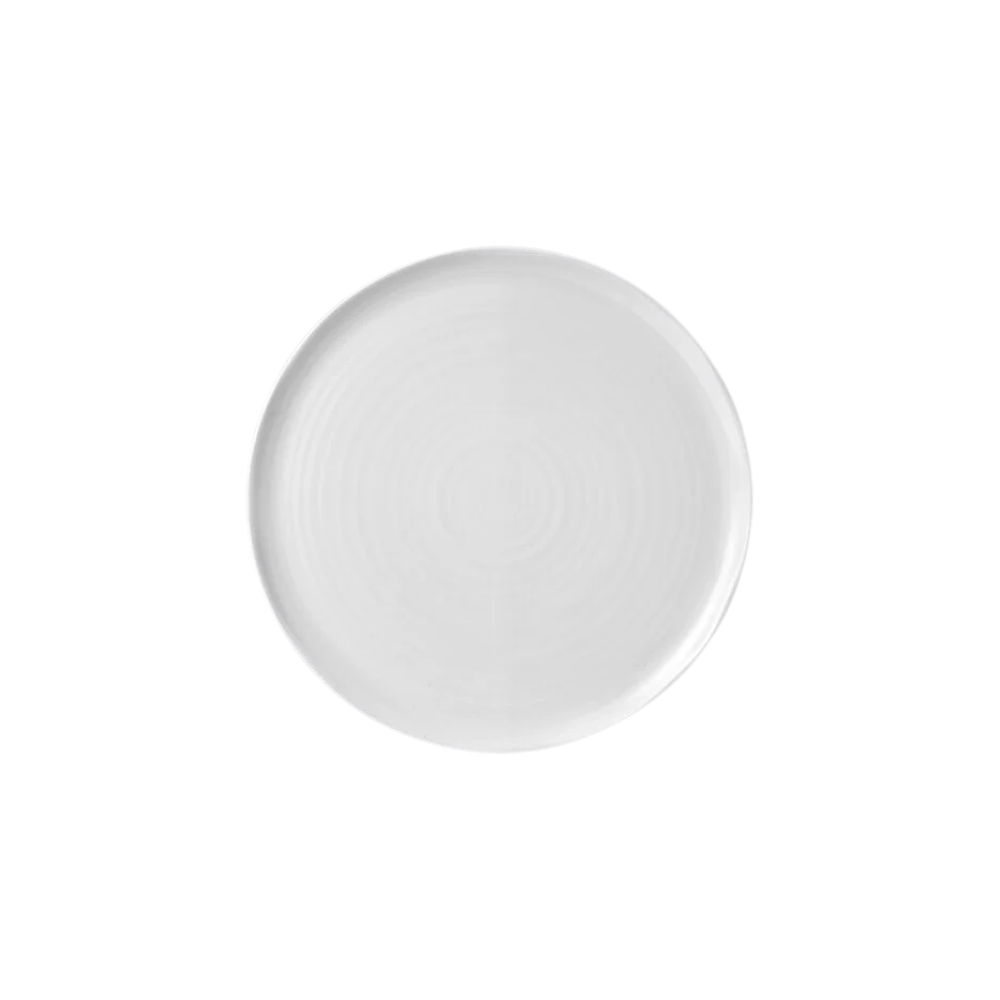 ASSIETE 12.5". BLANC ORGANIC