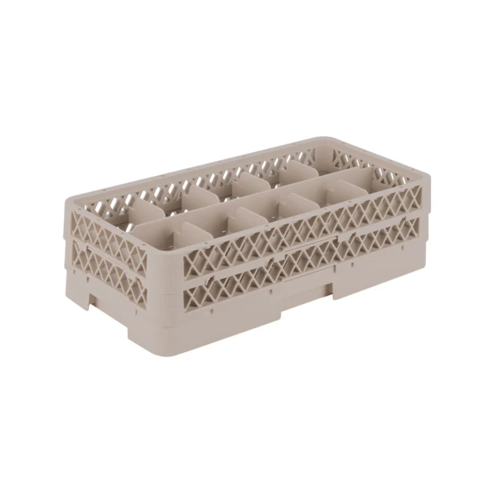PANIER A VERRERIE 10 COMP. 6 EXTENSION BEIGE