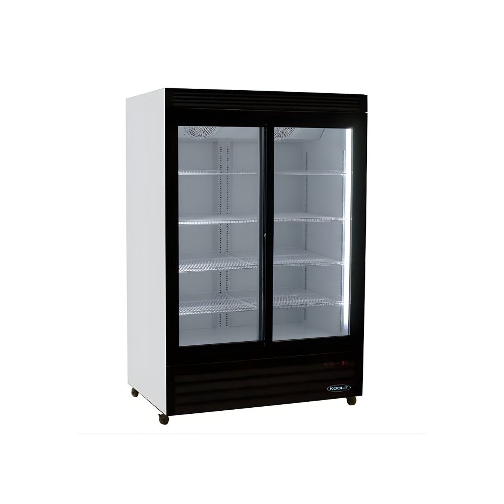 REFRIGERATEUR 2 PORTES COULISSANTE 33,5 PI.CU 47,5''X30,7''X75''