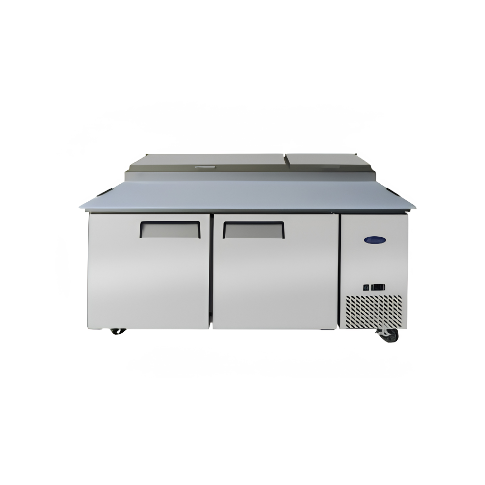 PIZZA PREP TABLE 67'', 18.5 CU/FT, 67"X33"X44"H
