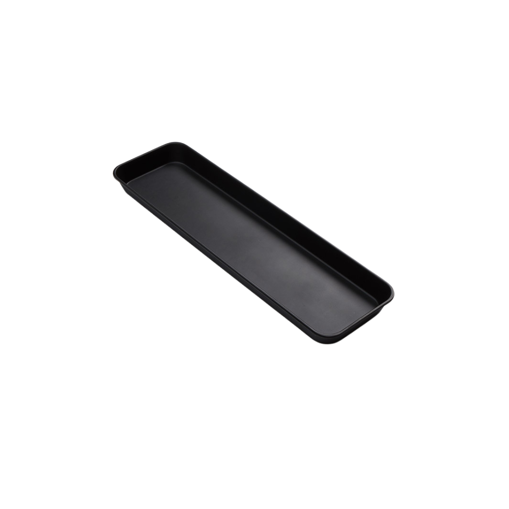 MARKET TRAY, MELAMINE, BLACK, . – 216 OZ
