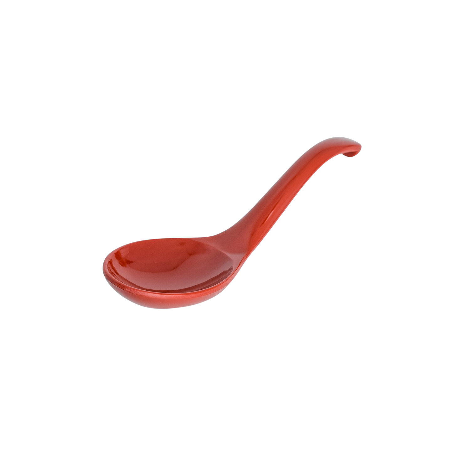 RED RELAXED MELAMINE SPOON 6.75"L (20/500)