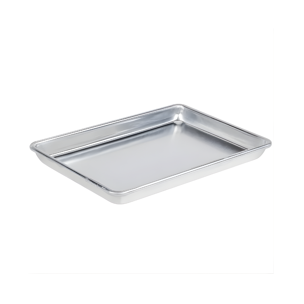 ZZZ ALUMINUM BUN PAN 9.5" X 6.5". ZINC COATED