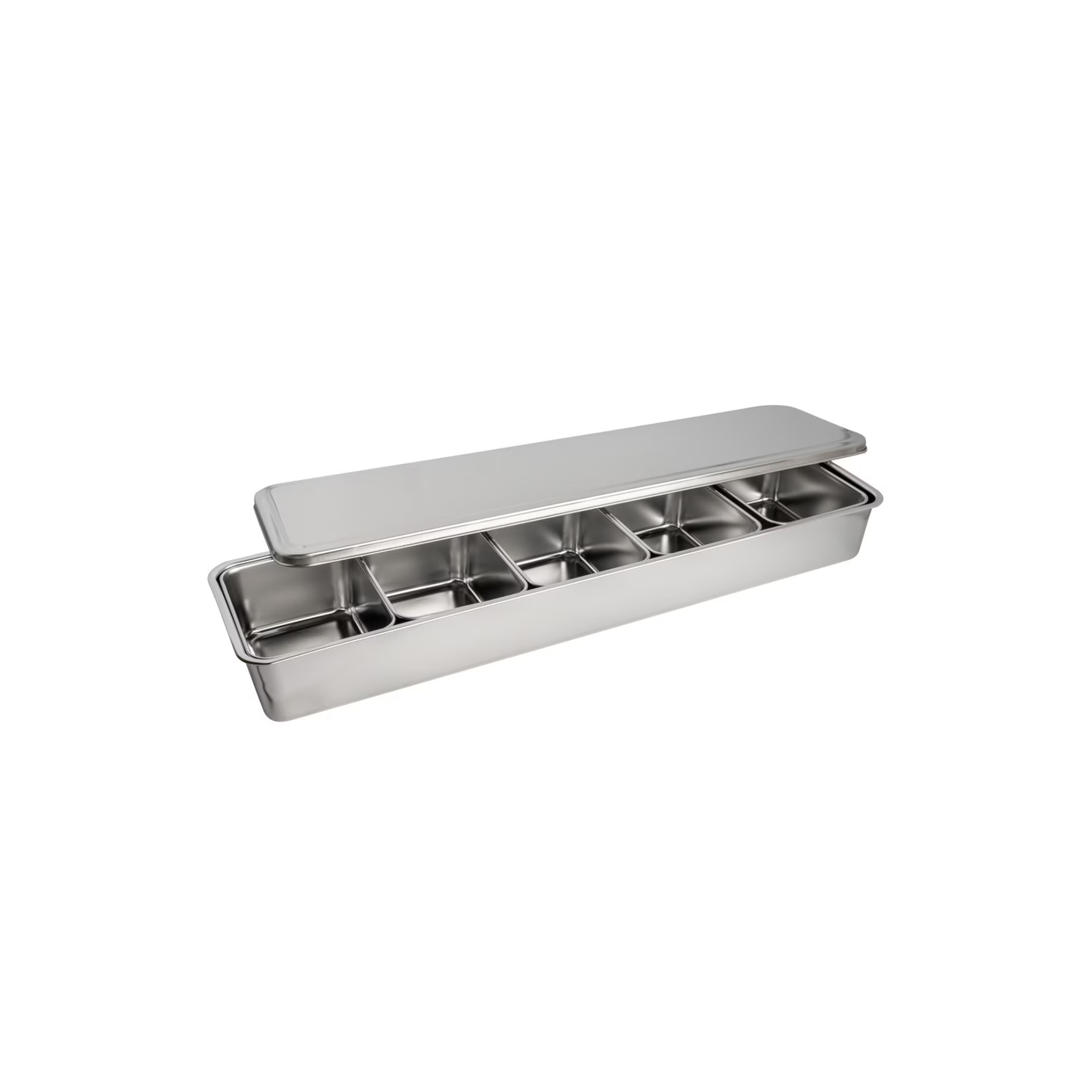 POÊLE YAKUMI EN ACIER INOXYDABLE - 5 COMPARTIMENTS (1/10)