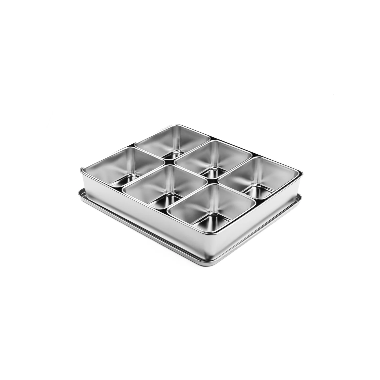 POÊLE YAKUMI EN ACIER INOXYDABLE - 6 COMPARTIMENTS (10)