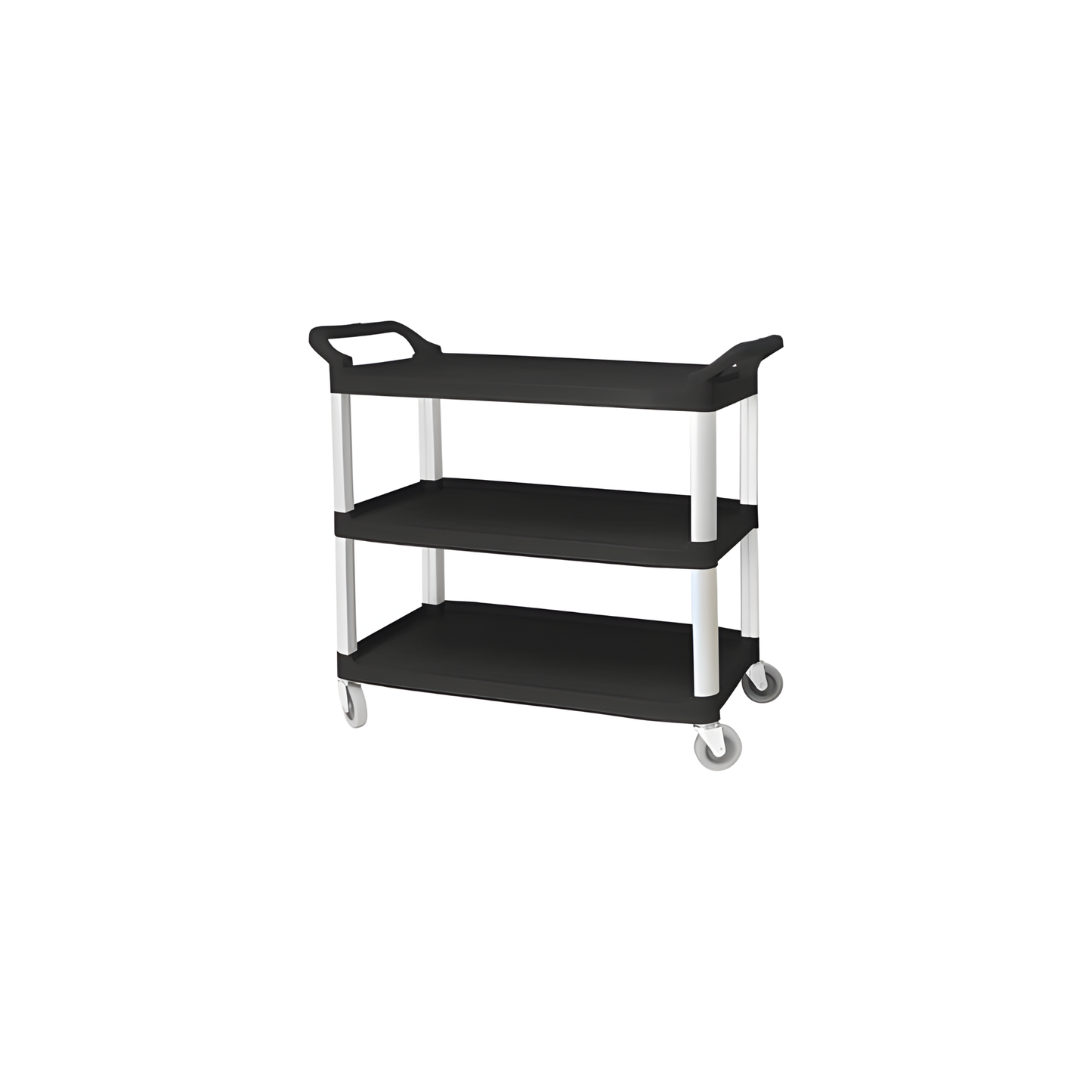 TROLLEY 3–TIER BLACK