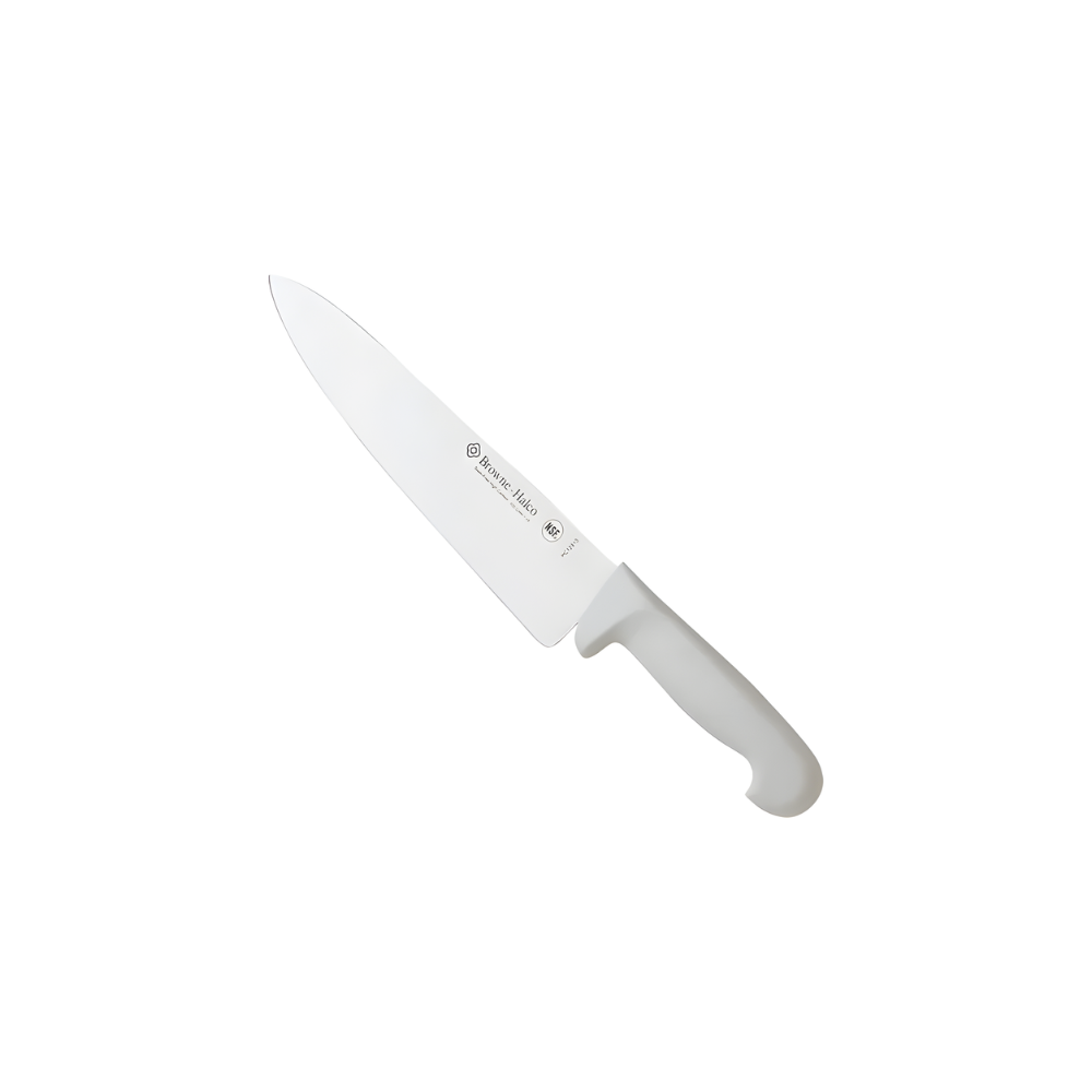 COUTEAU DE CHEF BLANC AVEC MANCHE BLANC 10