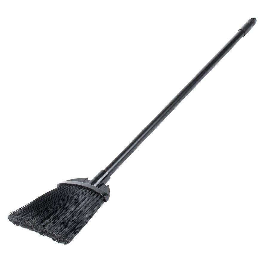 Rubbermaid FG637400BLA Lobby Broom, Vinyl Handle