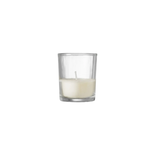 NEO–IMAGE YUMMI BIO–LIGHTS – FILLED GLASS VOTIVES. 8HR (12 PK)