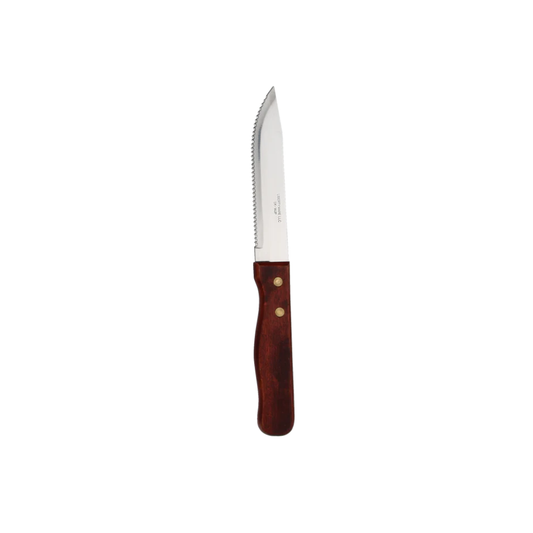 COUTEAU À STEAK JUMBO AVEC POIGNÉE EN BOIS (SKW01)