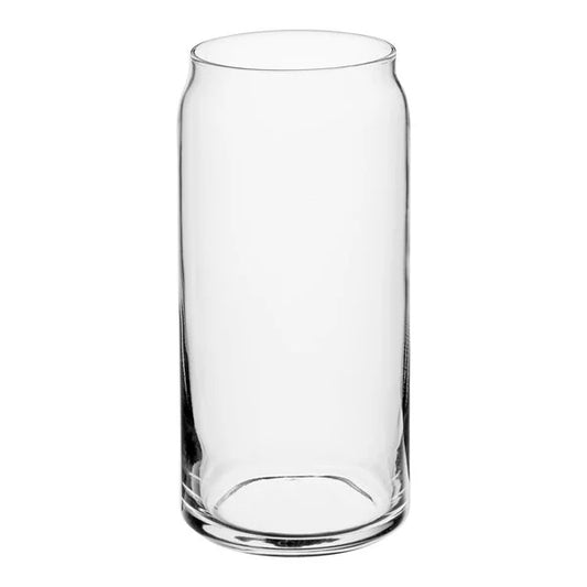 (3B LOGO) GLASS BEER CAN STYLE 20 OZ