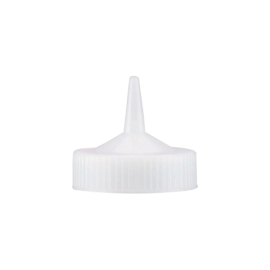 WIDE MOUTH SQUEEZE BOTTLE CAP – FITS 16–32 OZ CLEAR