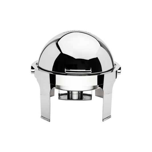 CHAFER RONDE HARMONY AVEC COUVERCLE À ENROULEMENT, SS, 7QT/6,6L, 22,5X20"