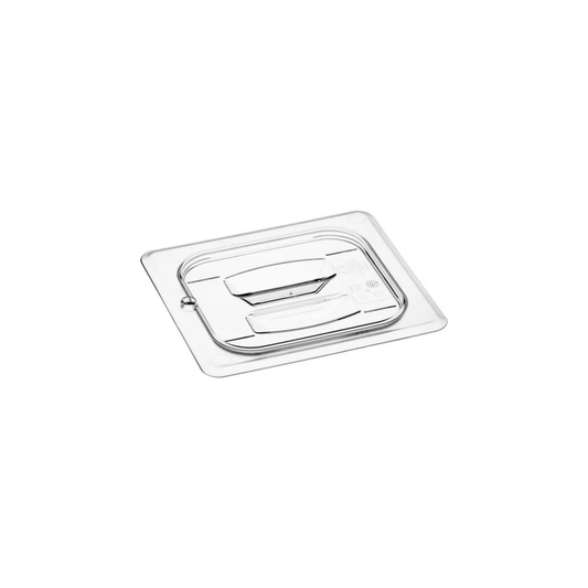 FOOD PAN LID 1 6 CW HDL–CLRCW