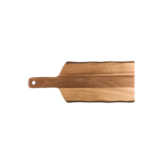 PLATEAU DE SERVICE EN BOIS D'ACACIA 20" X 8"