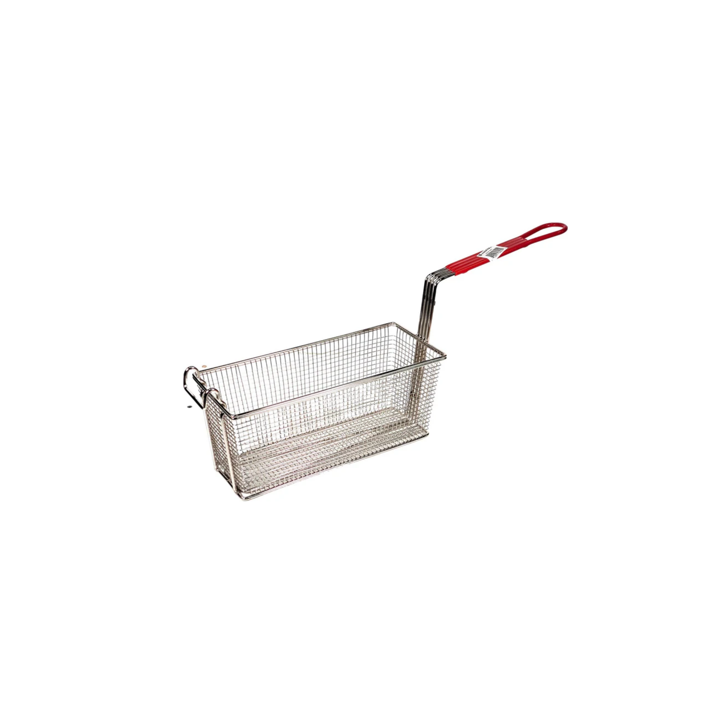 FRYER BASKET 13 5 11 16..NICKEL PLATED PVC COTED HANDLE.IER – 1/4 X 5, 8 X 5