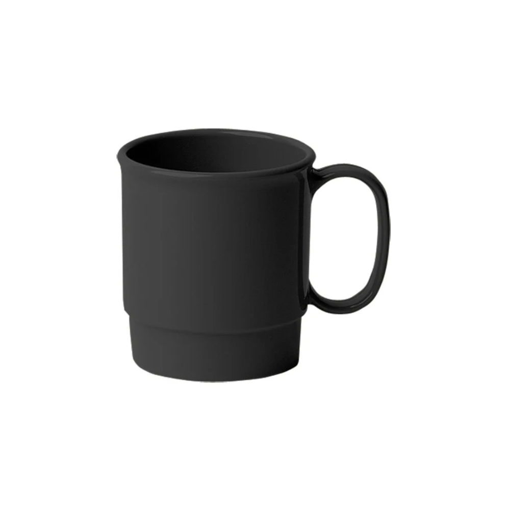 MUG 7.5OZ STACKING BLACK