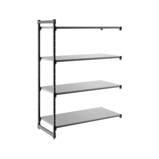 UNITÉ SUPPLÉMENTAIRE 4 ÉTAGÈRES SOLIDES 24" X 54" X 72"