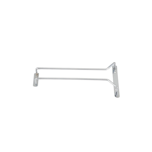 GLASS RACK 10 CHROME