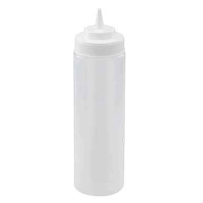 SQUEEZE BOTTLE CLEAR – 12 OZ