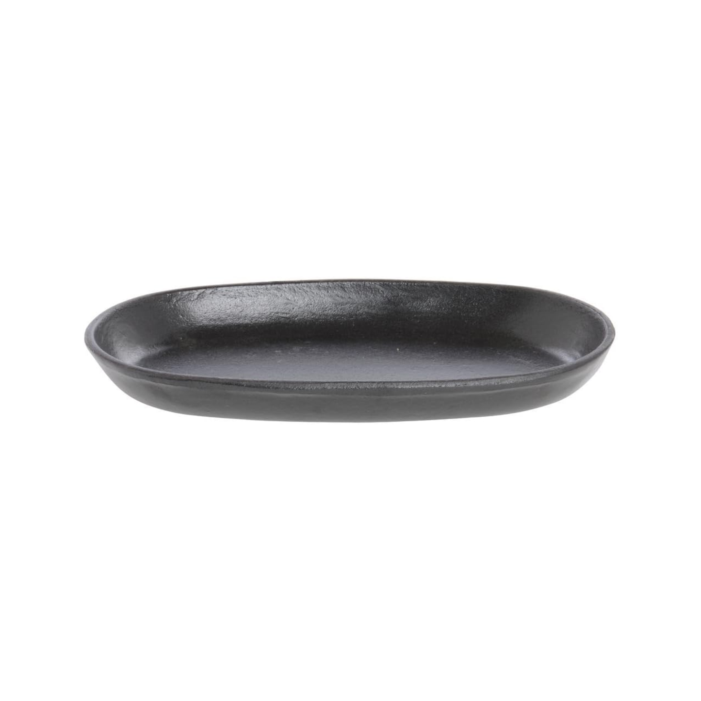 OVAL TRAY CAST IRON 9 1/2''X 6 1/2''