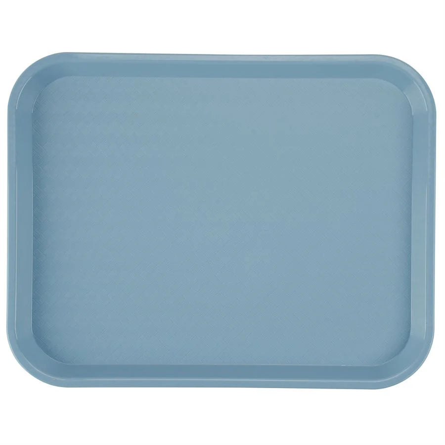 TRAY CAFETERIA FAST FOOD SLATE BLUE – 12 X 16
