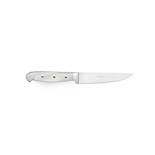 NON SERRATED STEAK KNIFE 9.25". MARBLE FINSH (DOZEN)