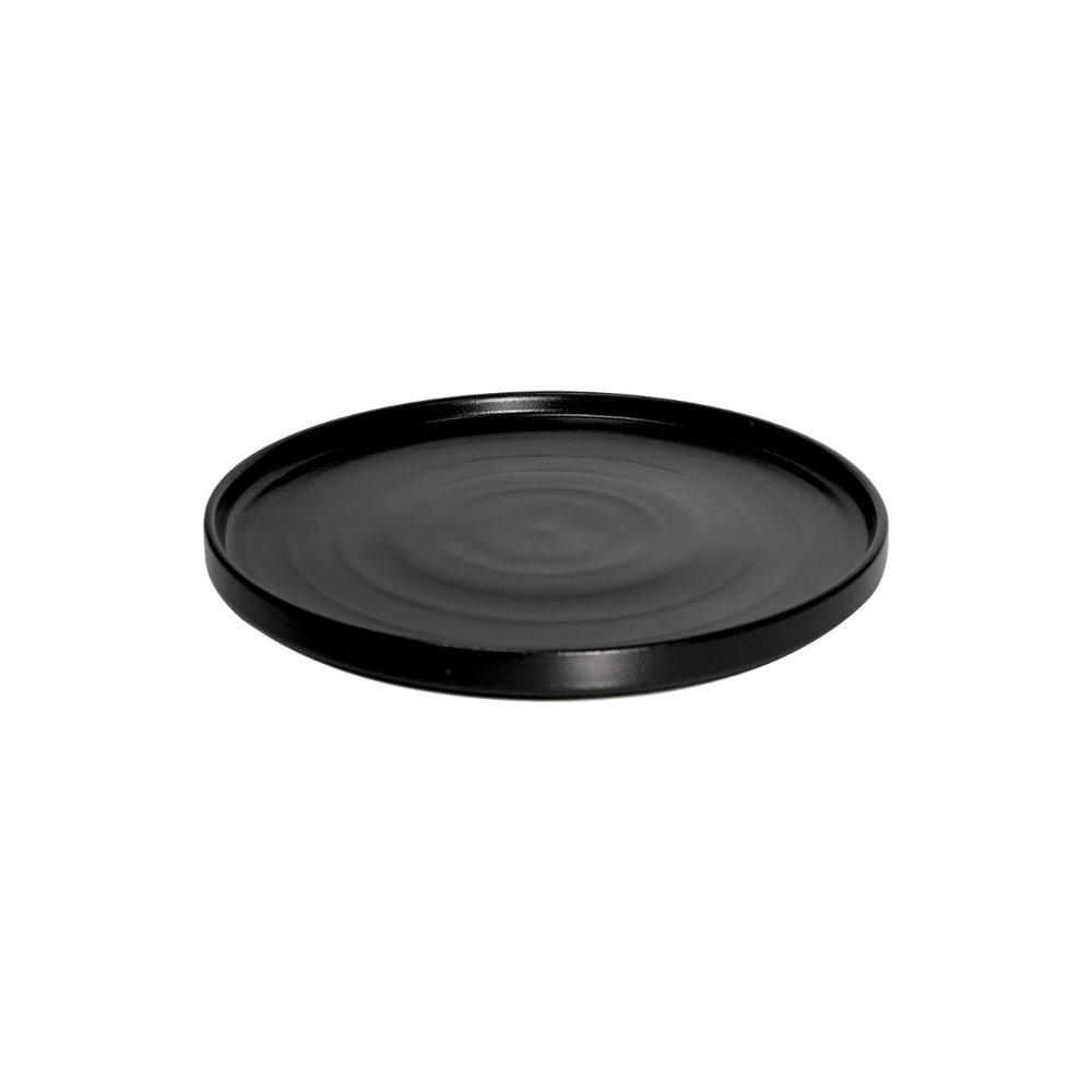 GOURMET PLATE 8-1/4" BLACK