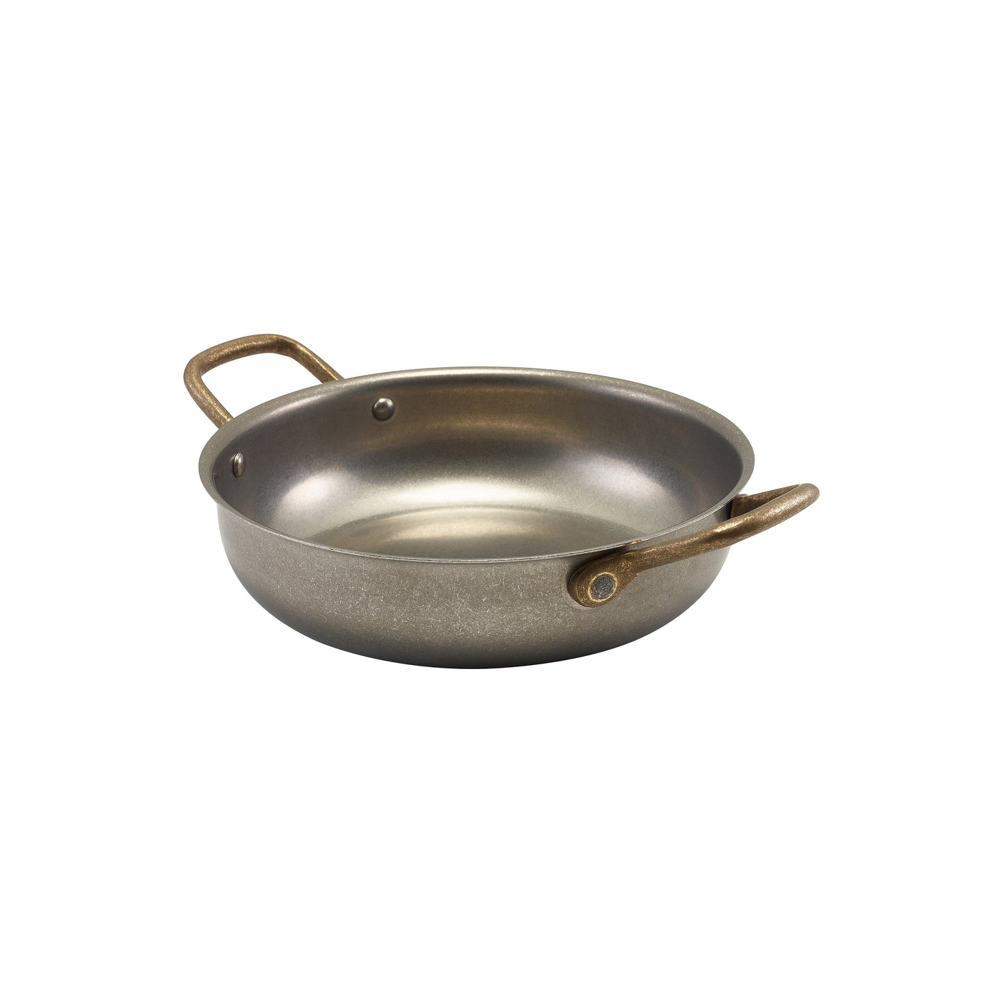 PLAT ROND 10 POUCES X 7 POUCES X 2 POUCES VINTAGE SS