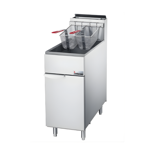 FRITEUSE 15", 50LBS/CAP, 120000BTU, GAZ/PRO