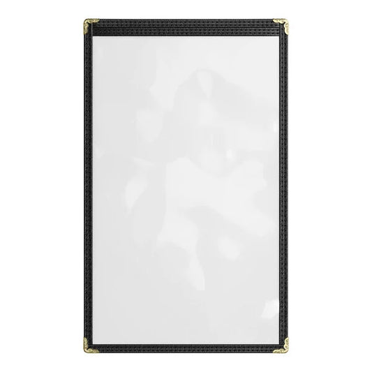 MENU COV.2 PAN.BLK. 8.5"X14" G.C. LEA