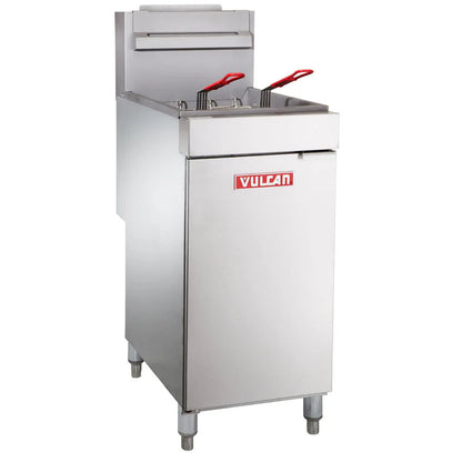 FRITEUSE 15.5", 45-50LBS/CAP, 120 000BTU, GAZ/NAT