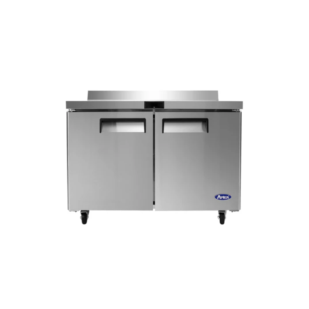 48" WORKTOP FREEZER W/ BACKSPLASH DIMENSIONS: 48-3/10 W * 30 D * 39-4/5 H