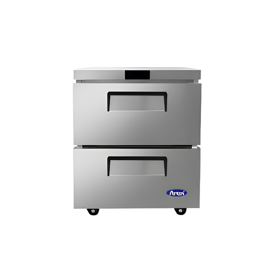 TWO-DRAWER UNDERCOUNTER FREEZER 27'' 27.5"X30"X34"H