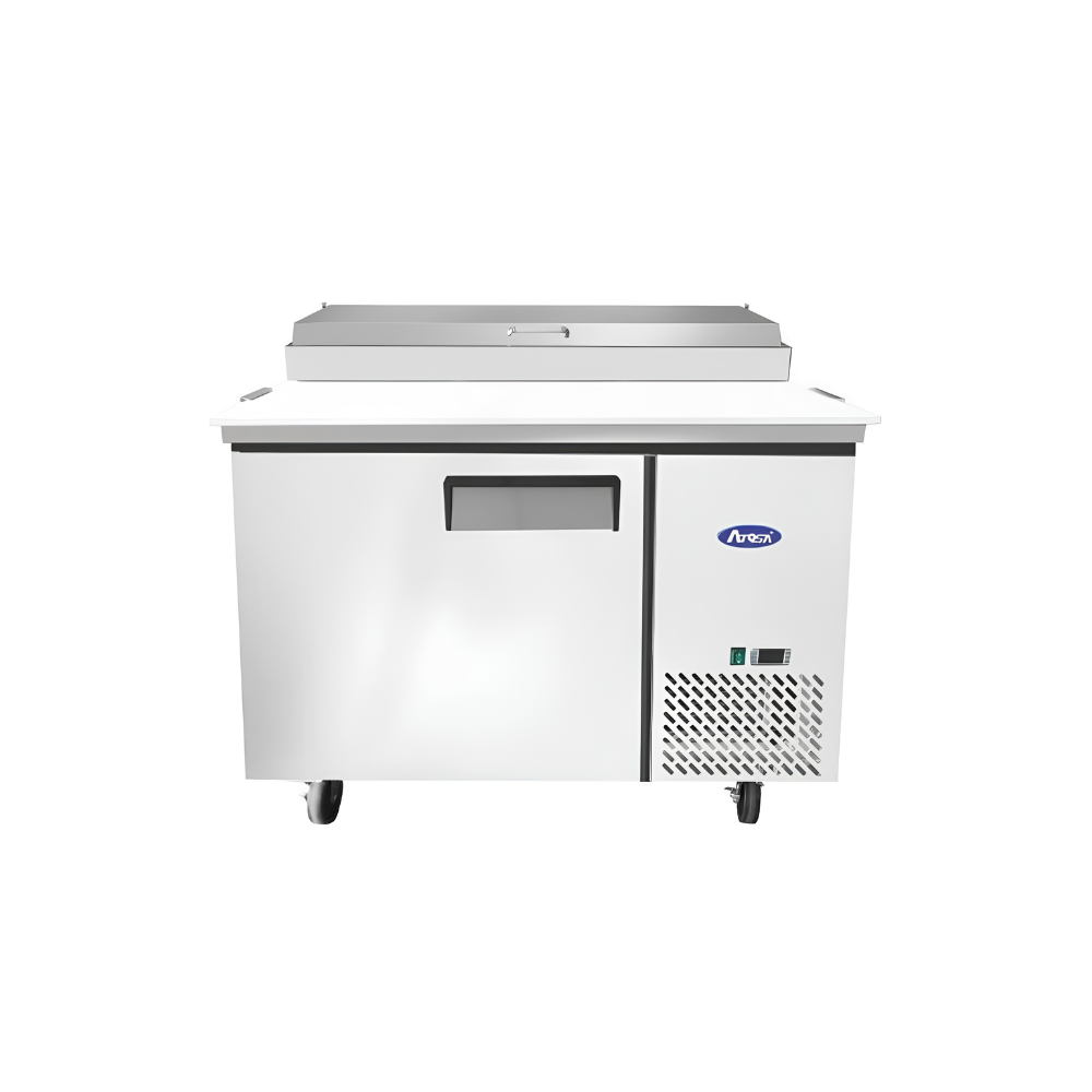 PIZZA PREP TABLE 44'', 9.7 CU/FT, 44"X33"X44"H