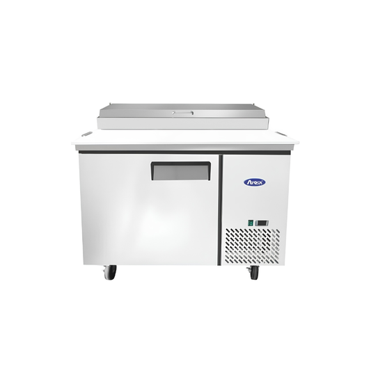PIZZA PREP TABLE 44'', 9.7 CU/FT, 44"X33"X44"H