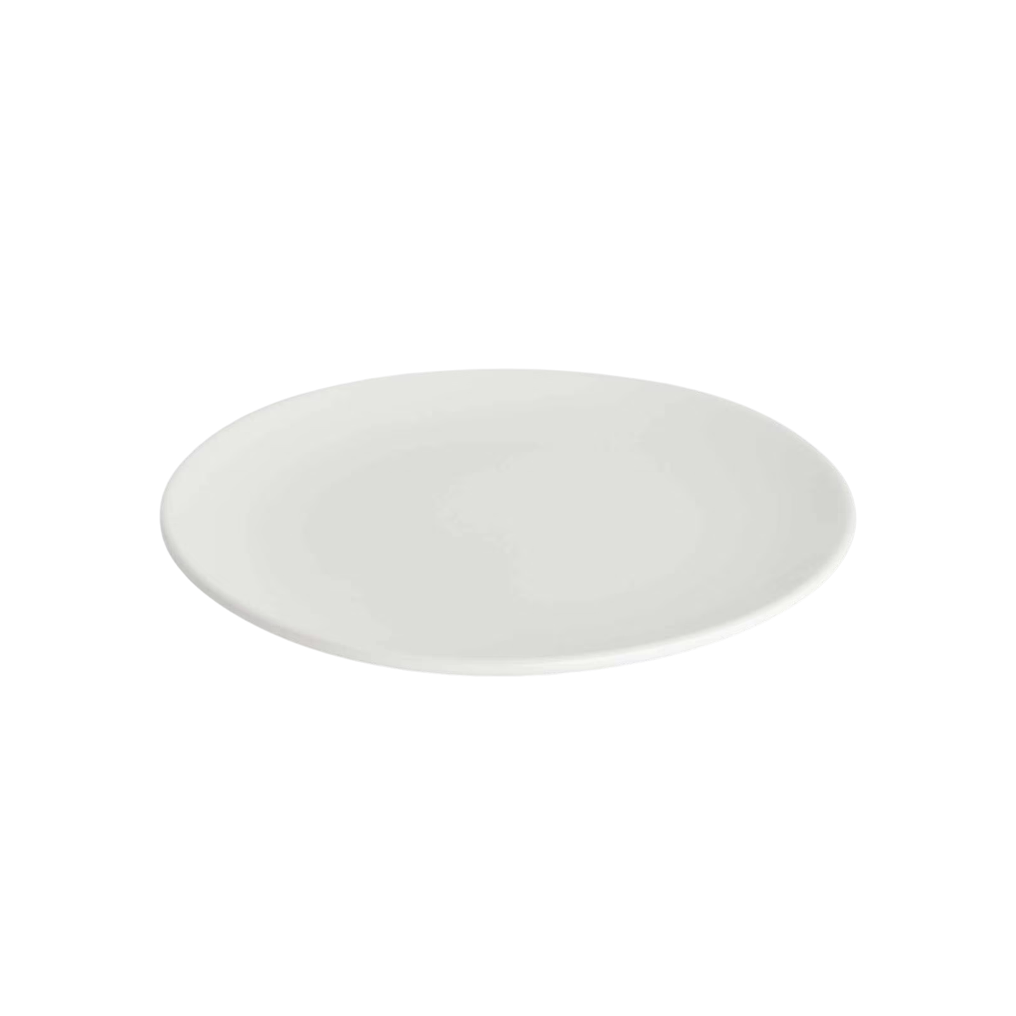 KORIN ASSIETTE RONDE BLANCHE DURABLE DIA. X 1"H - 12"