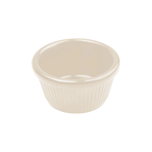 Fluted Ramekin, Bone – 3 oz
