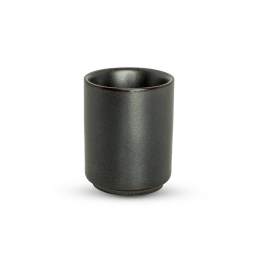 COUPE À SAKÉ NOIRE TESSA 1,75" DE DIAMÈTRE X 2,25" DE HAUTEUR - 2 OZ (12/240)