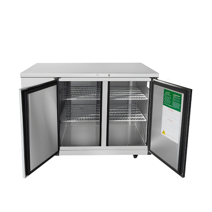 69" GLASS DOOR BACK BAR COOLER - S/S