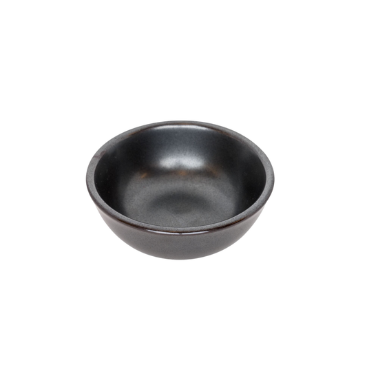 POT À SAUCE ROND NOIR TESSA 3,5 po de diamètre x 1,25 po de hauteur - 3 oz (12/192)