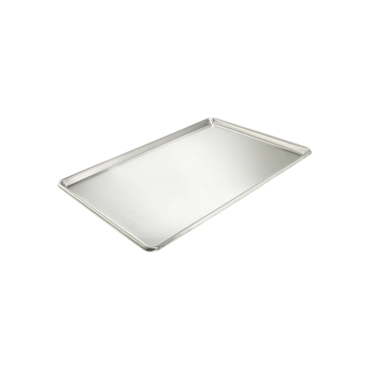 SS SHEET PAN, FULL SIZE, 18"X26", OPEN BEAD, 20 GAUGE, 18/8, NSF