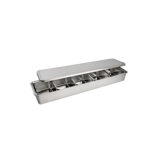 POÊLE YAKUMI EN ACIER INOXYDABLE - 5 COMPARTIMENTS (1/10)